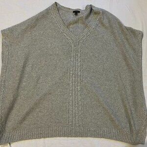 Talbots oversized sweater/poncho